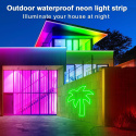 Segrass 10 m LED neon Lights 24V RGB neonowe światła liniowe neon RGB