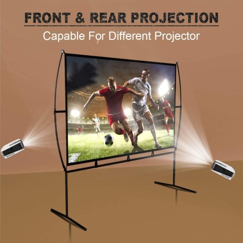 Ekran projekcyjny 150" stelaz+ torba 339 x 270 cm 16:9 GT GETCO TECH