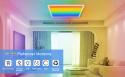 MLOQI RGB LED lampa sufitowa 36 W IP44 wodoodporna, 2700K-6500K