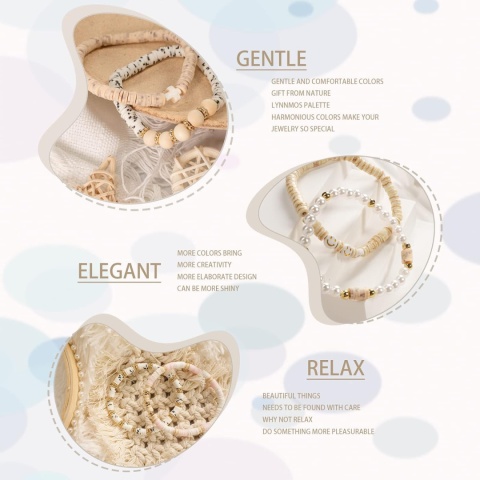 Zestaw do robienia bizuterii Lynnmos z 8000 sztukami koralików