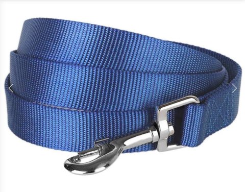 Blueberry Pet Klasyczna smycz dla psa Granatowa Rozmiar M 150cm Blueberry Pet Klasyczna smycz dla psa Granatowa Rozmiar M 150cm