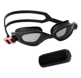 Okulary pływackie z etui czarne