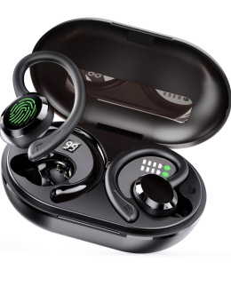 Sportowe słuchawki Bluetooth, 5.3 HiFi stereo, Rulefiss Q38