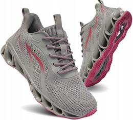 TIAMOU Sportowe buty do biegania Roz 36 Walking Athletic antypoślizgowe, lekkie, oddychające buty