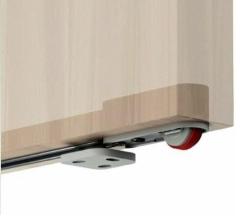 BINARIO MAGICAL Niewidoczne drzwi przesuwne system prowadnic 80-120cm