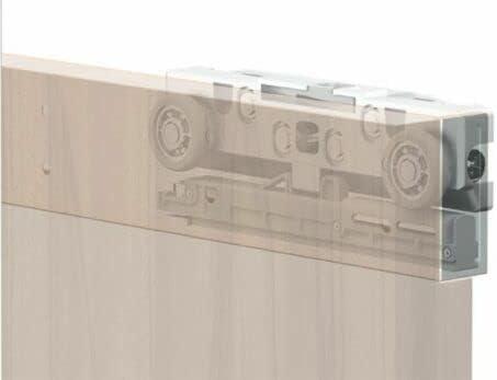 BINARIO MAGICAL Niewidoczne drzwi przesuwne system prowadnic 80-120cm