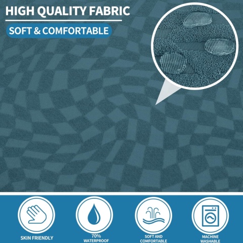 Lydevo Uniwersalny pokrowiec na sofę 3-osobowa: 195-230 cm naroznik