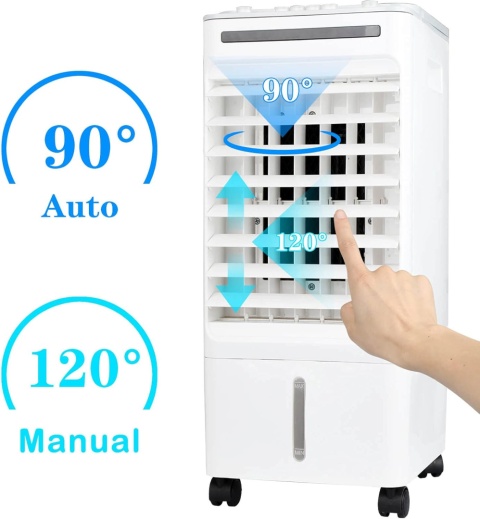 SONBION Przenośny klimatyzator, 4 w 1, nawilżacz, oczyszczacz 65 W