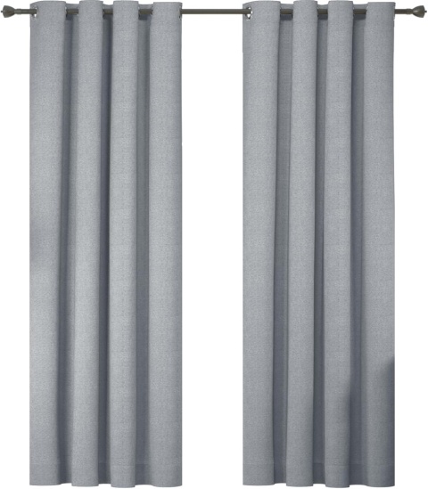 Ystyle Zasłony zestaw 2 sztuk, 100% zasłony zaciemniające 140 x 260 cm