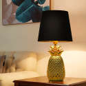 Aigostar lampka nocna, stołowa, ceramiczna lampa ananas, E14 36 cm