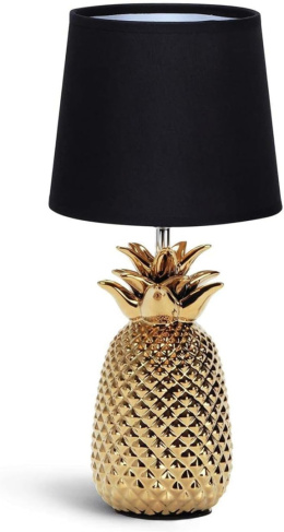 Aigostar lampka nocna, stołowa, ceramiczna lampa ananas, E14 36 cm