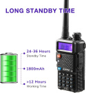 BAOFENG GT-5R Walkie Talkie Dwuzakresowe Radio dla 144-146/430-440 MHz