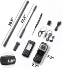 BAOFENG UV-25 radiotelefon multi-band taktyczne Walkie Talkie 5200 mAh