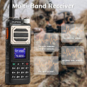 BAOFENG UV-25 radiotelefon multi-band taktyczne Walkie Talkie 5200 mAh