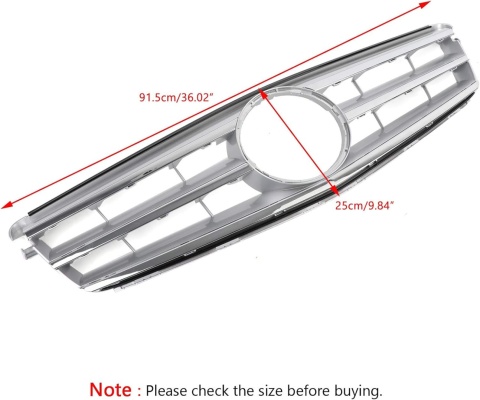 Grill Artudatech Grelha do Be-NZ C klasa W204 Mercedes