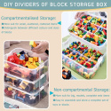 Plastikowy organizer do przechowywania Lego XL