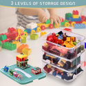 Plastikowy organizer do przechowywania Lego XL