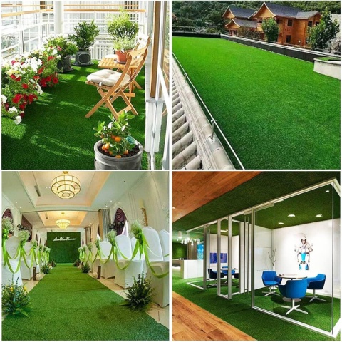 Sztuczna murawa, 1 x 10 m, sztuczna trawa o wysokiej gęstości