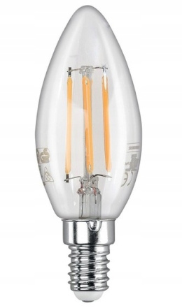 LIVARNO 5 ŻARÓWEK LED E14 4.2W 470lm 230V CIEPŁY