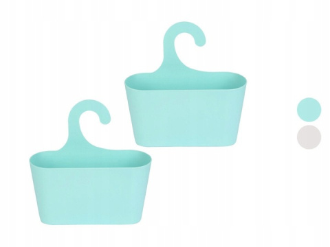 LIVARNO HOME Wielofunkcyjny kosz do przechowywania 2 szt 26x26 x9,5cm