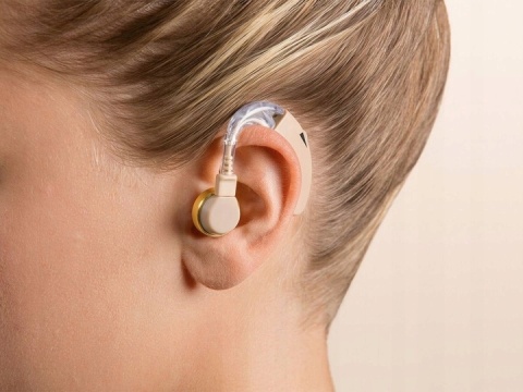 Wzmacniacz dźwięku słuchowy zauszny SANITAS SHA 15