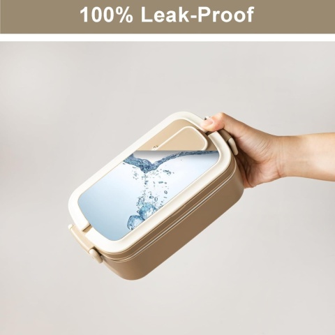 Lille Home Bento Lunch Box ze stali nierdzewnej z torba 1000ml