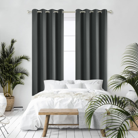 Deconovo Zasłony zaciemniające, ochrona przed zimnem, 214 x 107 cm Deconovo Zasłony zaciemniające, ochrona przed zimnem, 214 x 107 cm