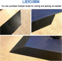 LIEKUMM 90 x 2,5 cm rampa dla wózków inwalidzkich z kauczuku do 500 kg