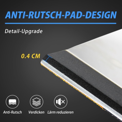 LIEKUMM Rampa progowa 40 x 80 cm, nośność 300 kg aluminiowa