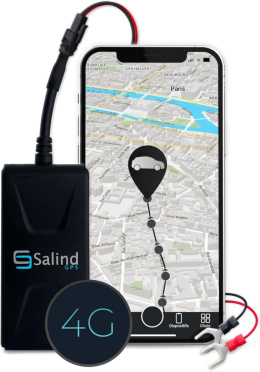 Salind GPS Model 01 z siecią 4G- Lokalizator GPS dla pojazdów aplikacja