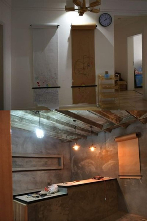 Uchwyt do rolki papieru kraftowego – 60,5 cmx 50m z rolka caly zestaw