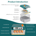 W pełni automatyczna inkubatorka do 16 jaj z automatycznym obrotem