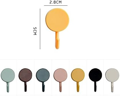40 mocnych kolorowych haczyków samoprzylepnych, wieszaki ścienne