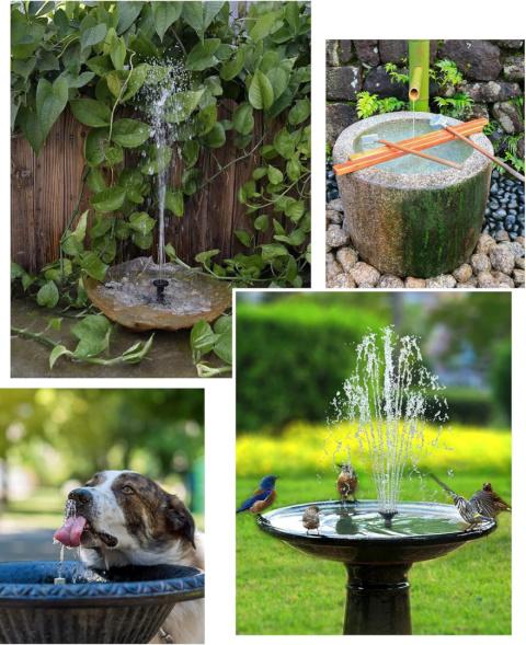 Biling Fontanna solarna, 3,5 W, solarna pompa do stawu ogrodowego