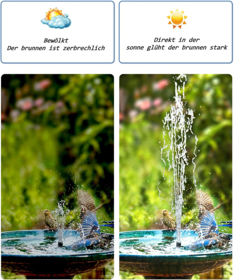 Biling Fontanna solarna, 3,5 W, solarna pompa do stawu ogrodowego