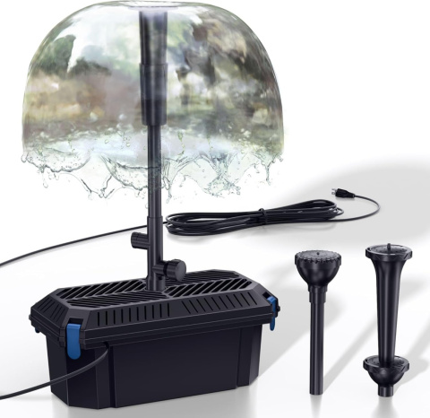 Biling Kompletny zestaw filtrów do stawu z pompą o wydajności 2500 l/h