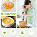 Bonsenkitchen HB3203 elektryczny blender immersyjny, 4 w 1, 1000 W