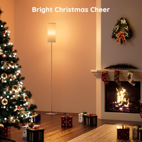 Buyya Inteligentna lampa stojąca 12W, ściemniana z aplikacją i pilotem