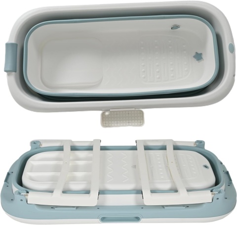 Einesin Składana wanna 3 w 1 ze zdejmowaną poszewką (127 x 61 x 52 cm)