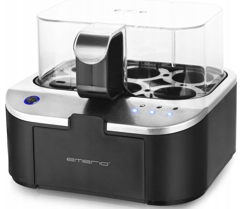 Emerio Jajowar Urządzenie do gotowania jajek 400 W 3 poziomy gotowania