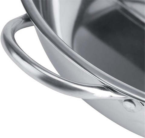 Garnek do gotowania 30/32 cm w stylu mandaryńskim, dwie przedrody