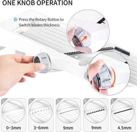 MILcea Profesjonalna krajalnica mandolina