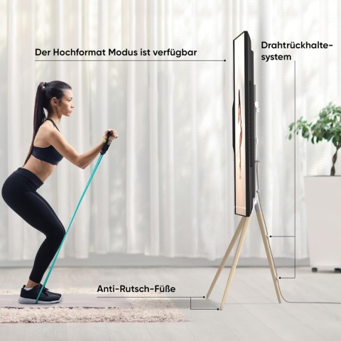 ONKRON Stojak pod telewizor sztaluga do telewizorów 32-65 cali