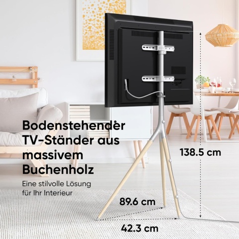 ONKRON Stojak pod telewizor sztaluga do telewizorów 32-65 cali