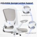 KERDOM Ergonomiczne krzesło biurowe, odparcie Lumbar KD 9060 C