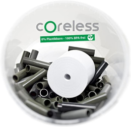 Rolki Termiczne Do Kas Fiskalnych bez Rdzenia 80 mm x 80mm x 12 mm 45.szt