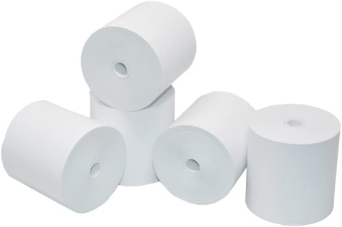 Rolki Termiczne Do Kas Fiskalnych bez Rdzenia 80 mm x 80mm x 12 mm 45.szt
