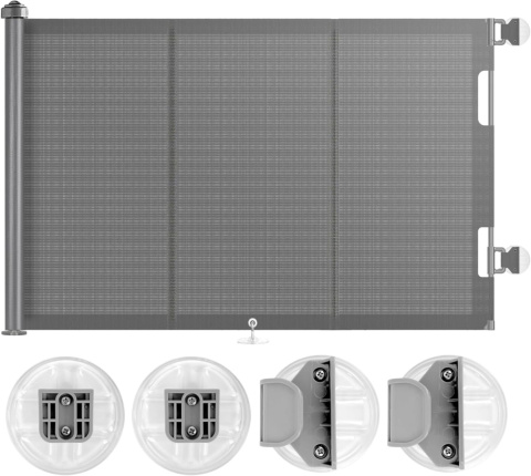 BRAMKA ochronna na schody, wysuwana, dla niemowląt, dla psów, 150 cm