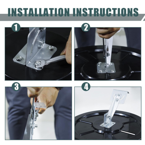 CCLIFE Lustro drogowe 45 cm, wypukłe