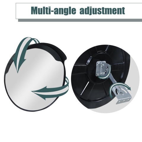 CCLIFE Lustro drogowe 45 cm, wypukłe